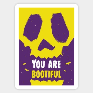 You Are Bootiful - Halloween Monster Sticker